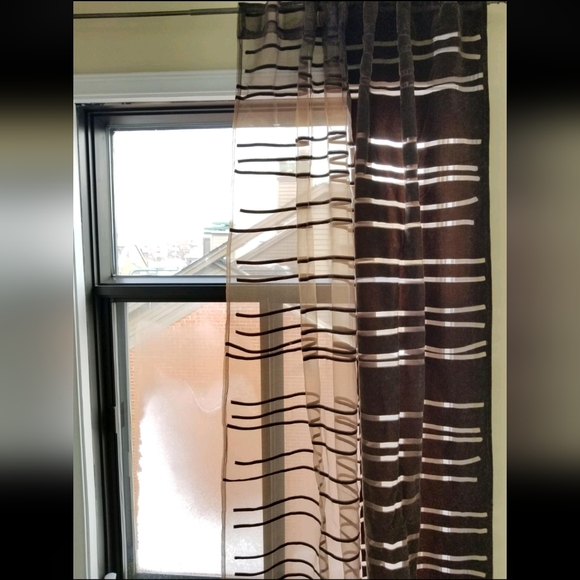 IKEA semi-transparent curtains - Picture 2 of 3